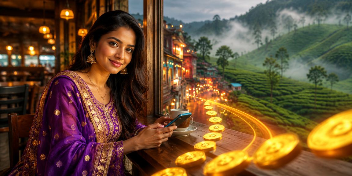 নারায়ণগঞ্জের চা বাগানে বিকাশ দিচ্ছেন একজন খেলোয়াড়